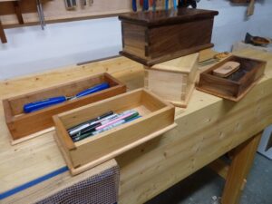 Dovetail Boxes by Dave Robbie