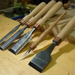 Refurbished Chisels with Replacement Handles by Matthew Chapman