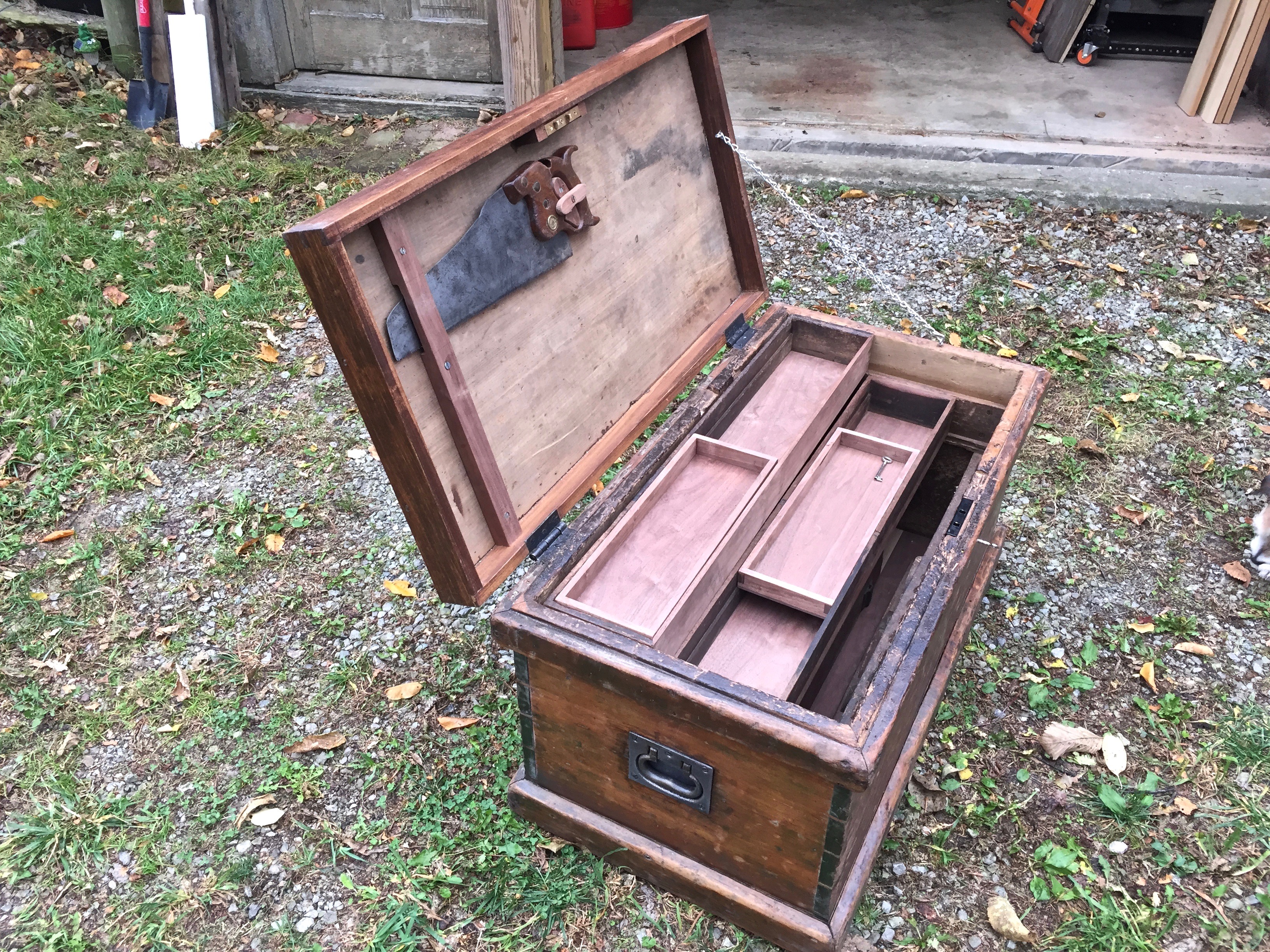 Joiner's Tool Chest Restored by donhatch - Woodworking 