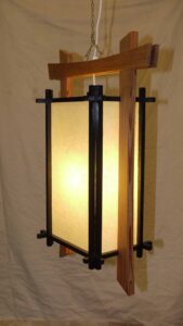 Japanese lamp by Ian Lambert