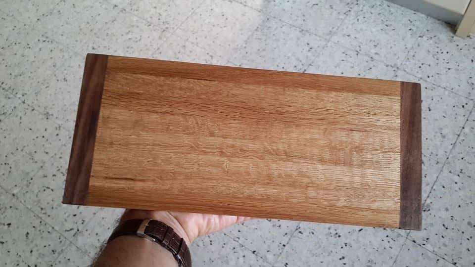 Breadboard-end Cutting Board by hhcraft