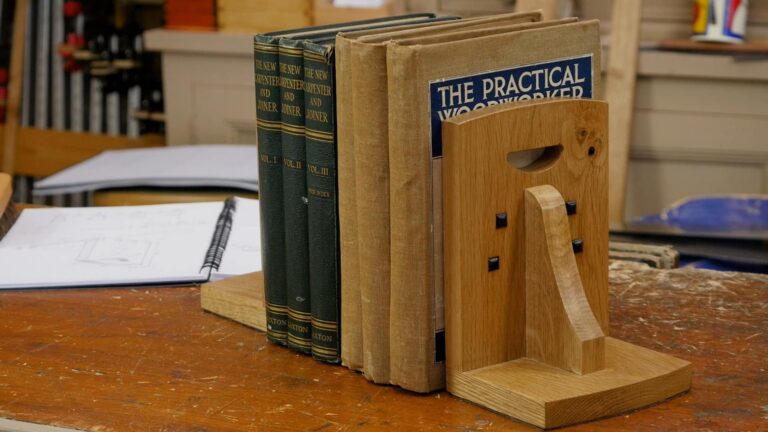 Craftsman Style Bookends: Info Page