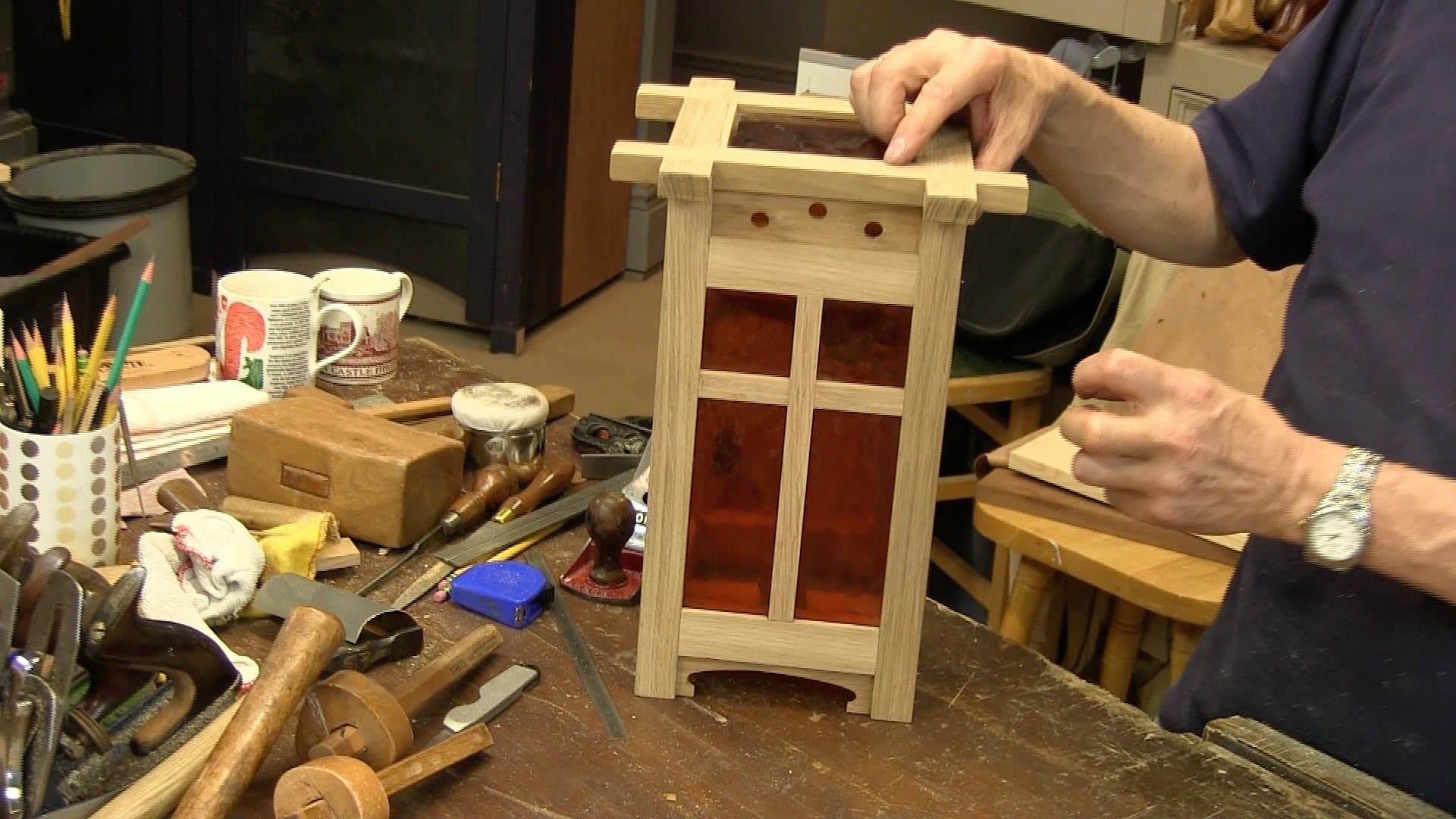 Craftsman-style Lamp: Project Info