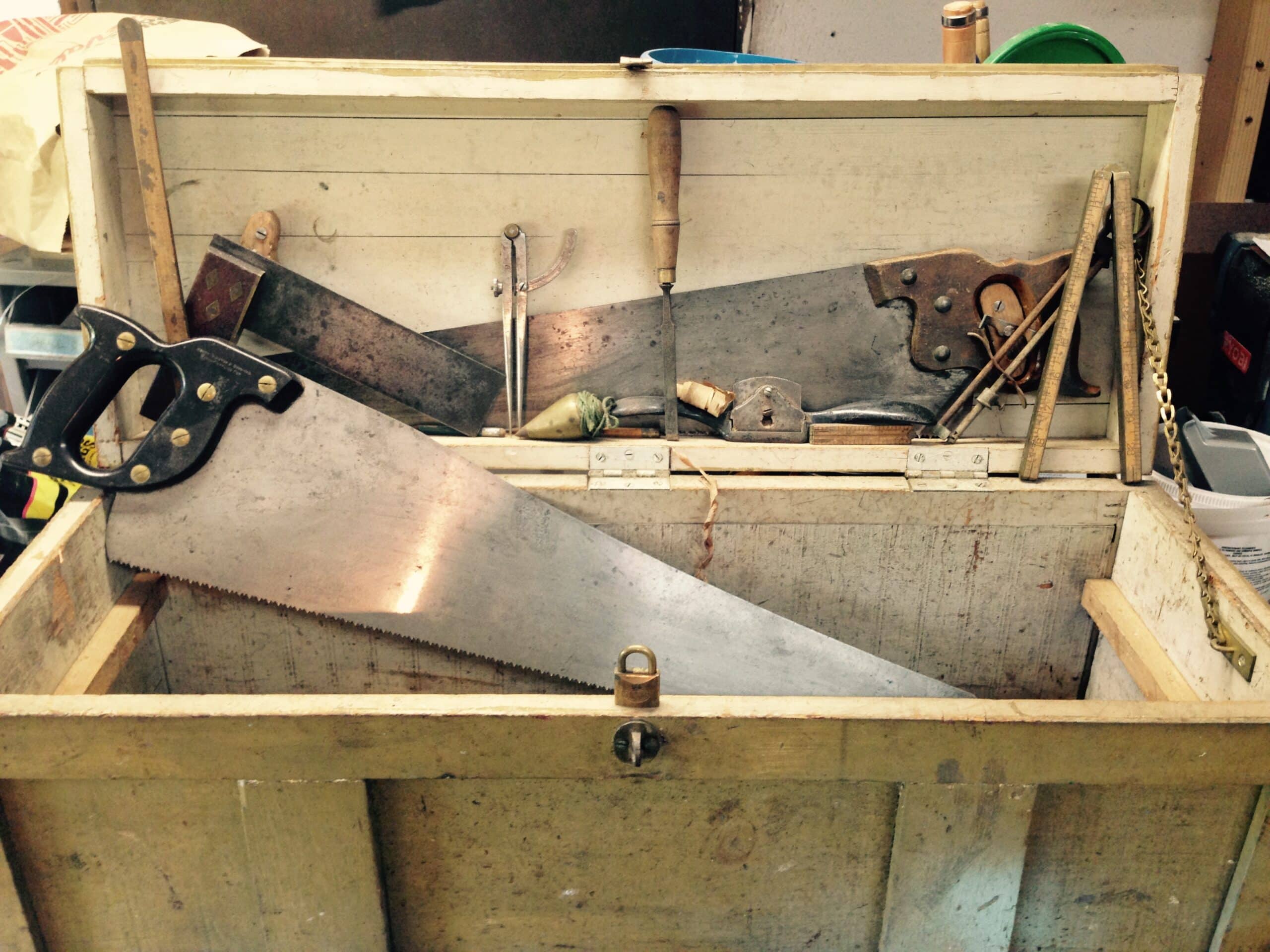 Glimpse of the tool-chest