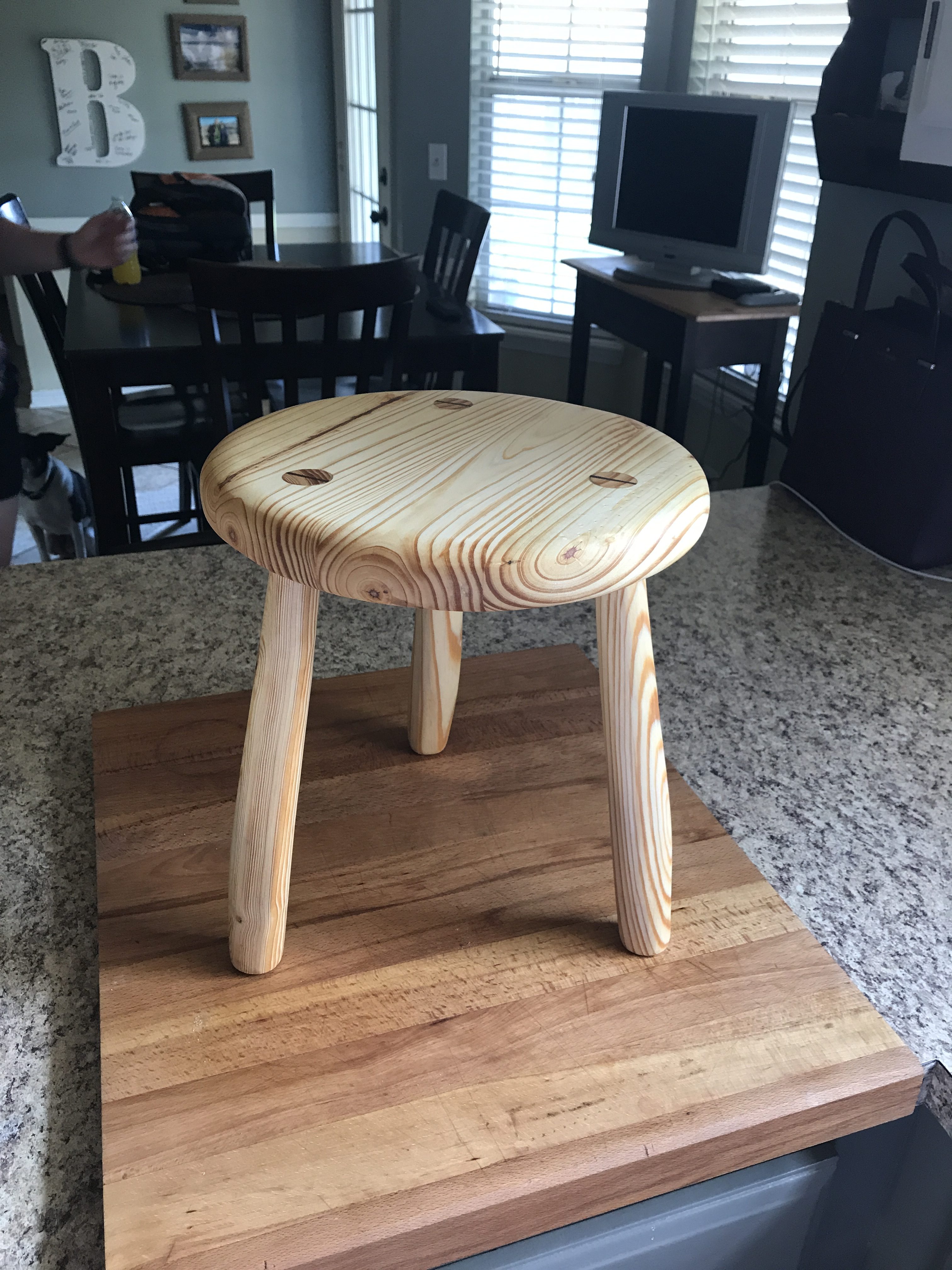 Milking Stool by Eric Brown
