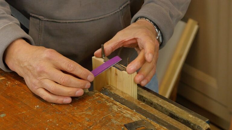 Wooden Spokeshave: Sharpening