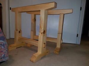 Sawhorses by Phil Guthe