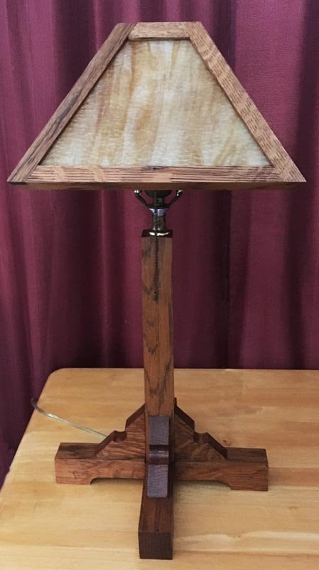 Craftman-style Lamp by Mark Stone