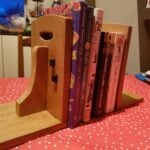 Bookends. A Christmas gift for my daughter's friend.