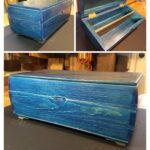 This box is white pine I dyed Indigo blue. It's always fun to try out new finishes.