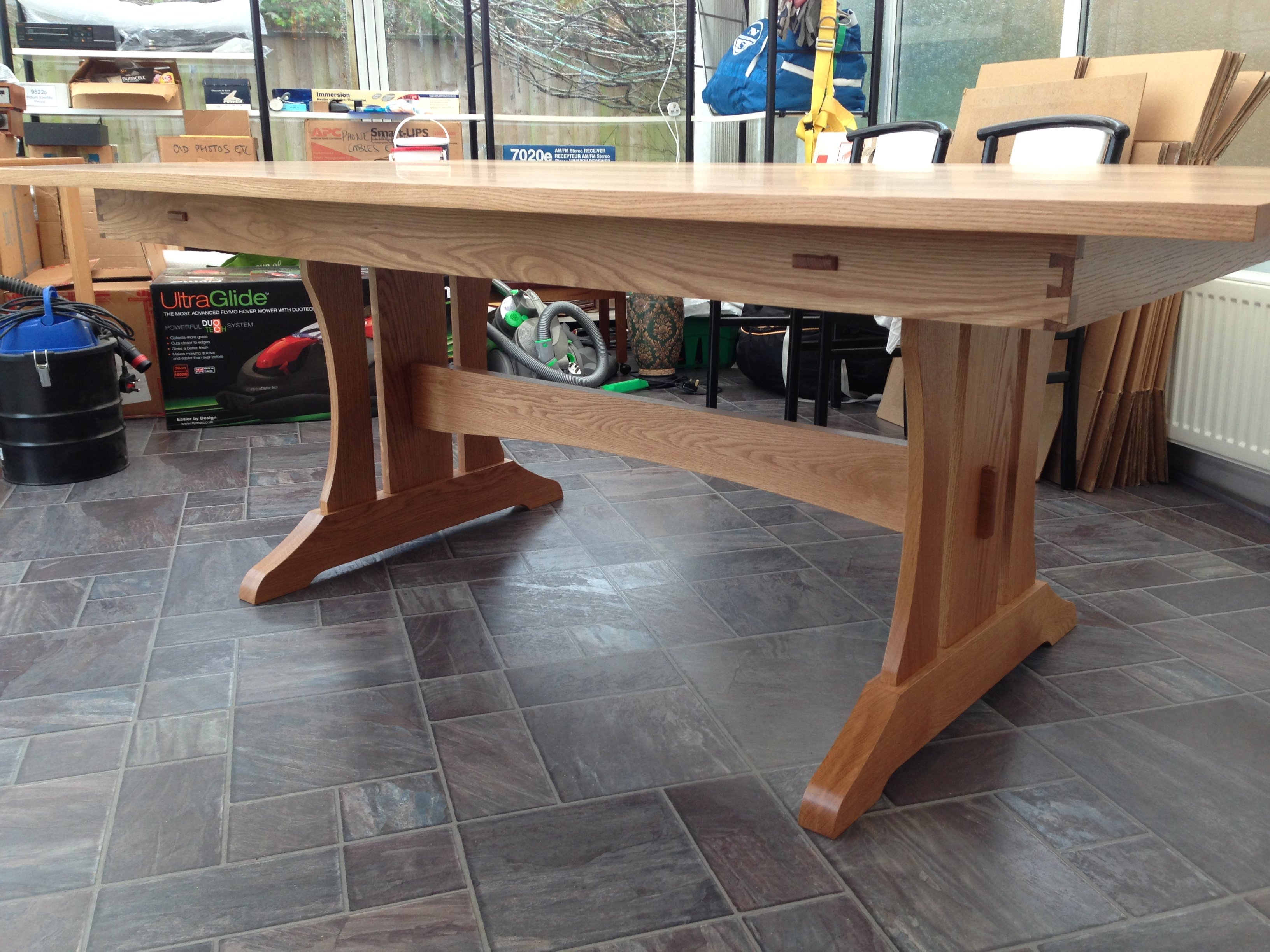 Trestle Table by Geoff Taylor