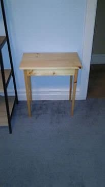 Small Pine Table by Anthony Greitzer