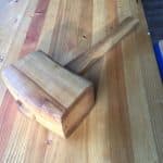 Maple Mallet. Boiled linseed oil and wax finish.