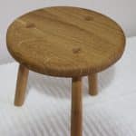 Oak, finished in boiled linseed oil