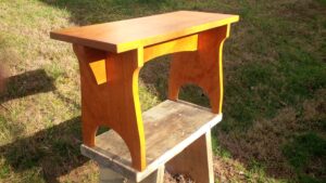 My first Shaker stool in American cherry