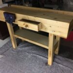 Workbench in fir finished with oil