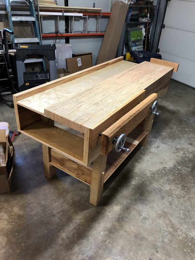 Plywood Workbench by Justin Schafer
