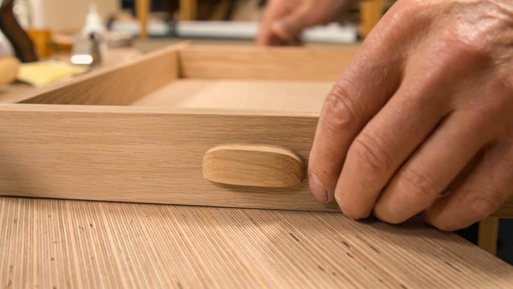 wooden drawer pulls