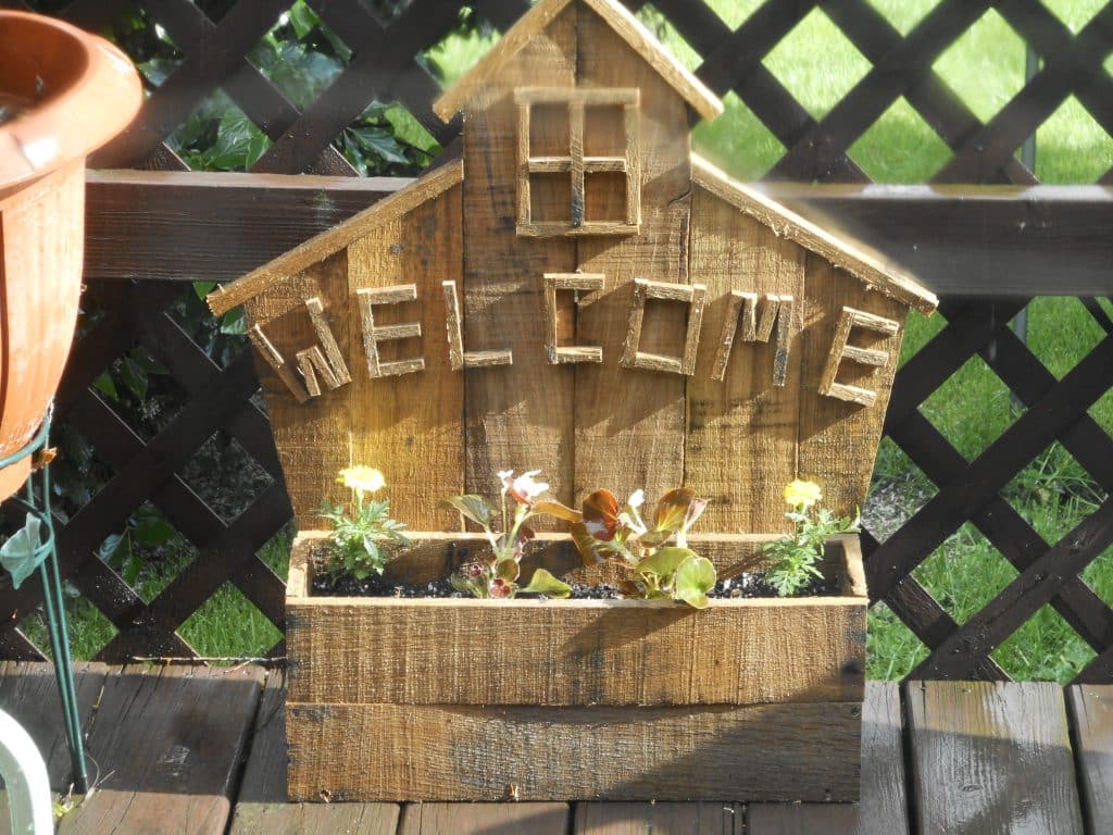Welcome Planter by Harold
