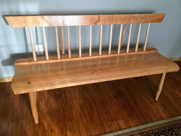 Shaker-style Bench Seat by Sharon Casa