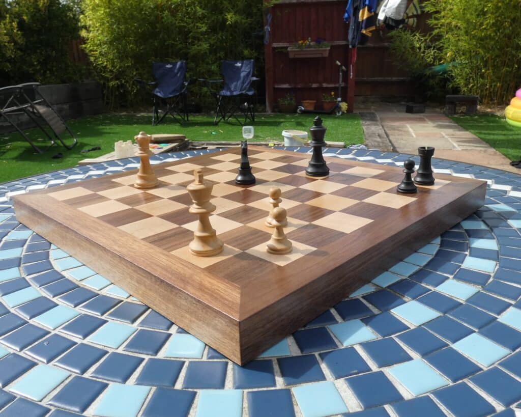 Chessboard by mark leatherland