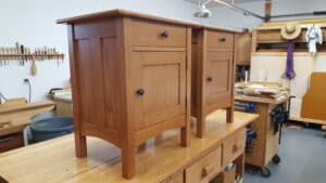 Bedside Cabinets by Chuck Wimpee