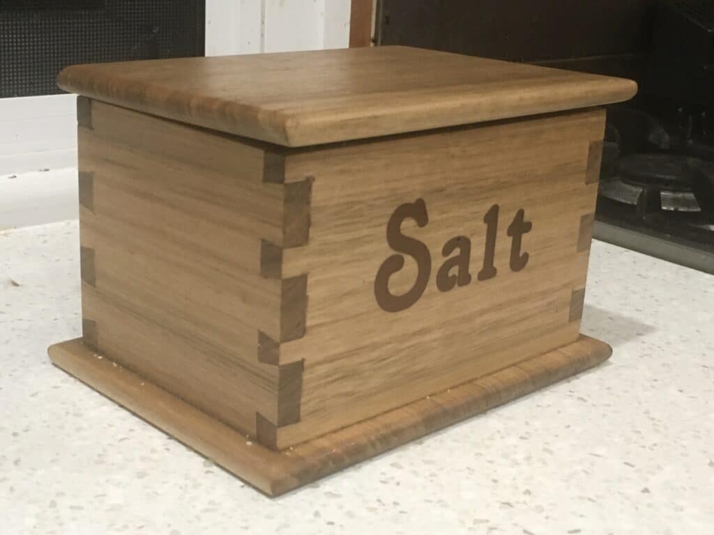Salt Caddy by Chris Jelliffe
