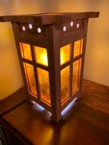 Craftsman-style Lamp by Brett Todd