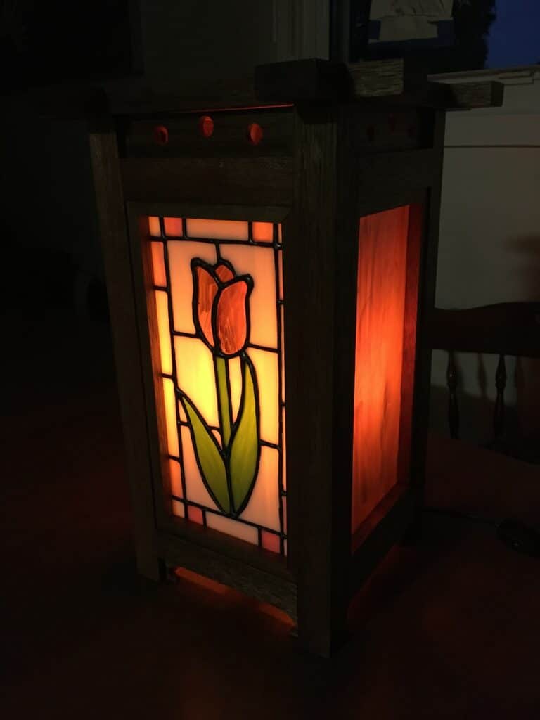 Craftsman-style Lamp by Brian Shepherd 2