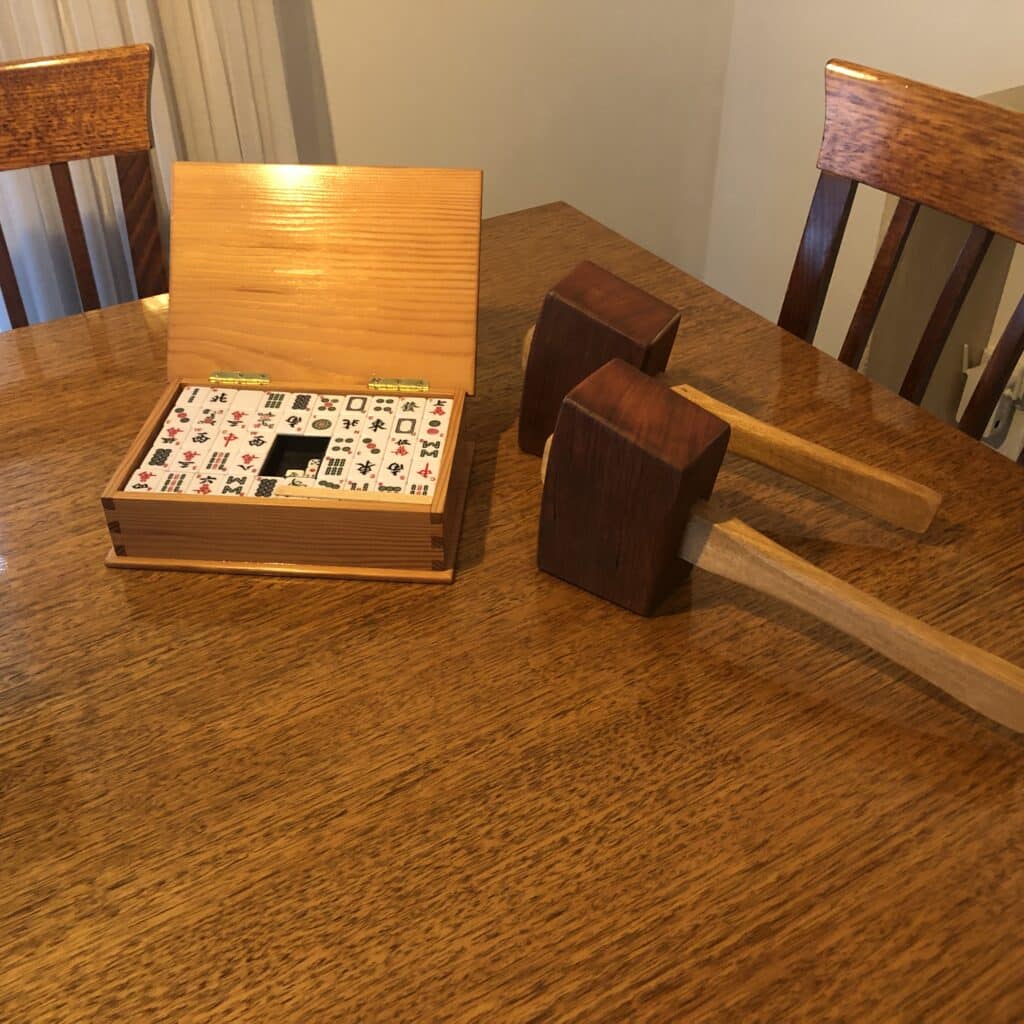 Joiner's Mallets and Mahjong Box by Doug