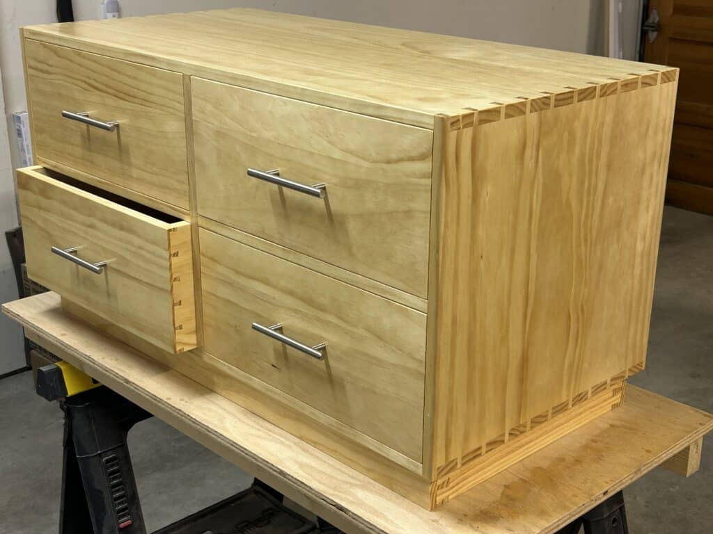 Storage bench by D.