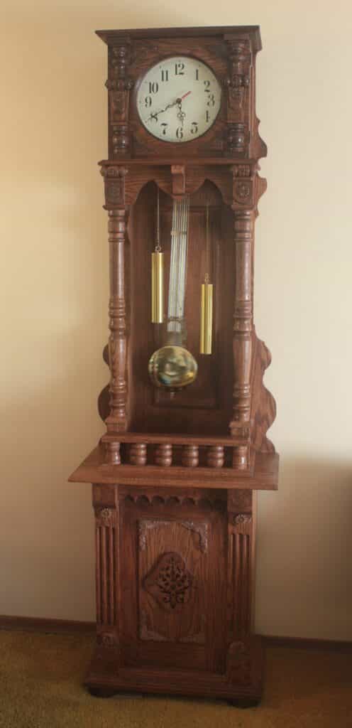 Grandfather Clock by Dennis Toth